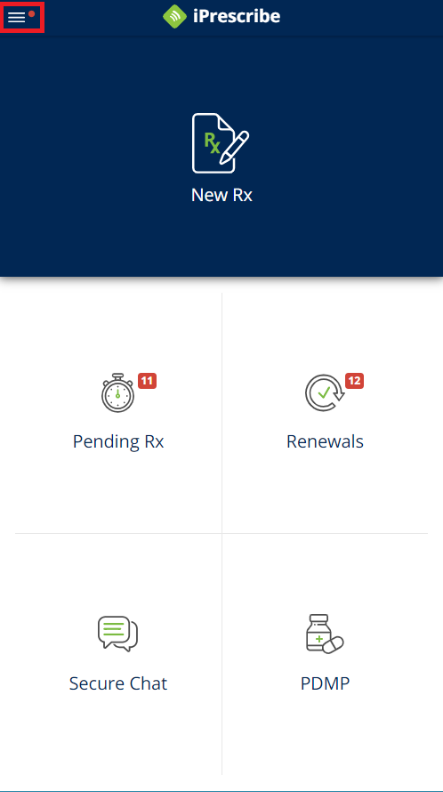 iPrescribeMainHamburgerMenu.png