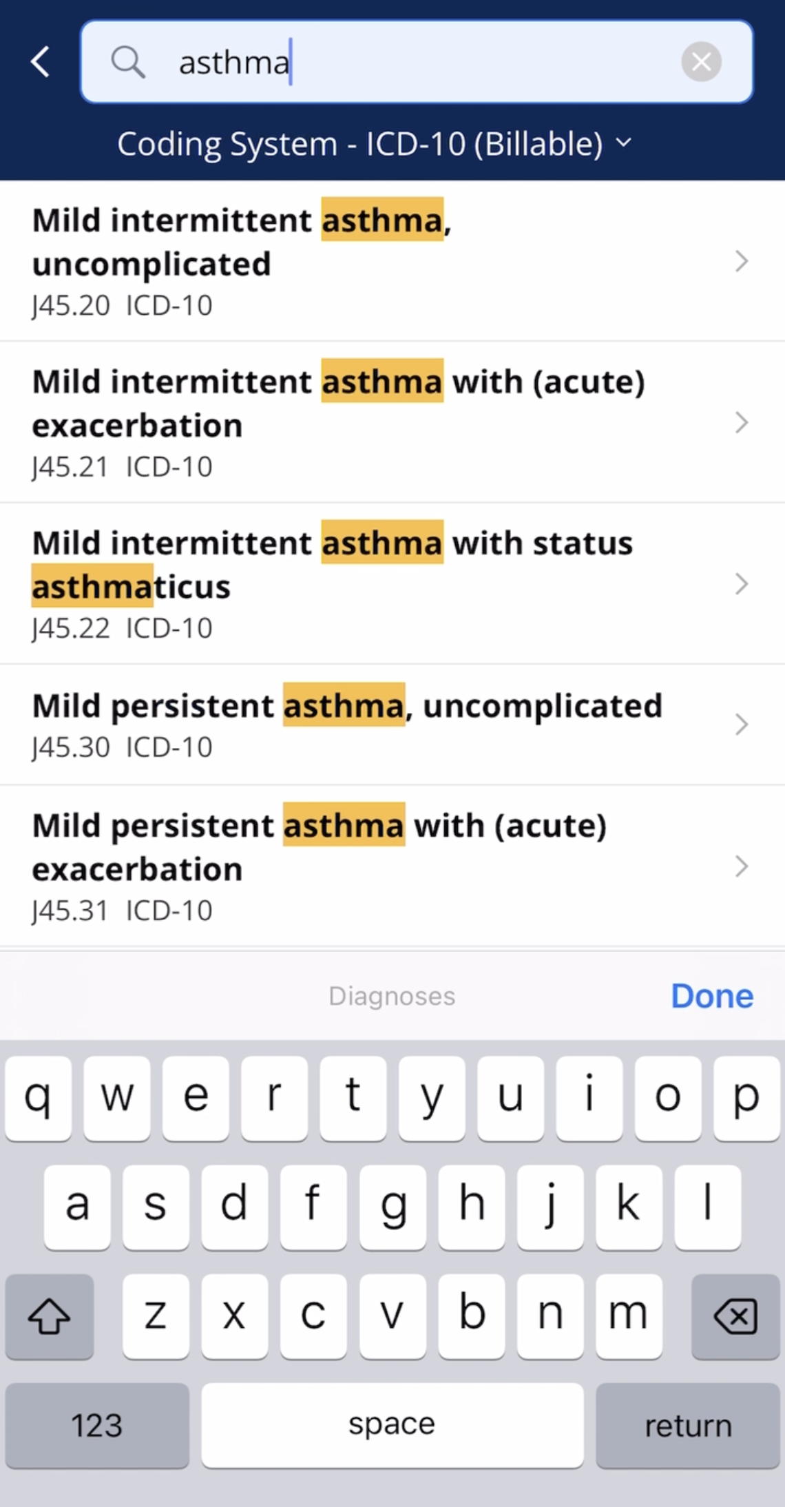 4. Type in the Diagnosis and choose the correct one. Asthma is the example here.png
